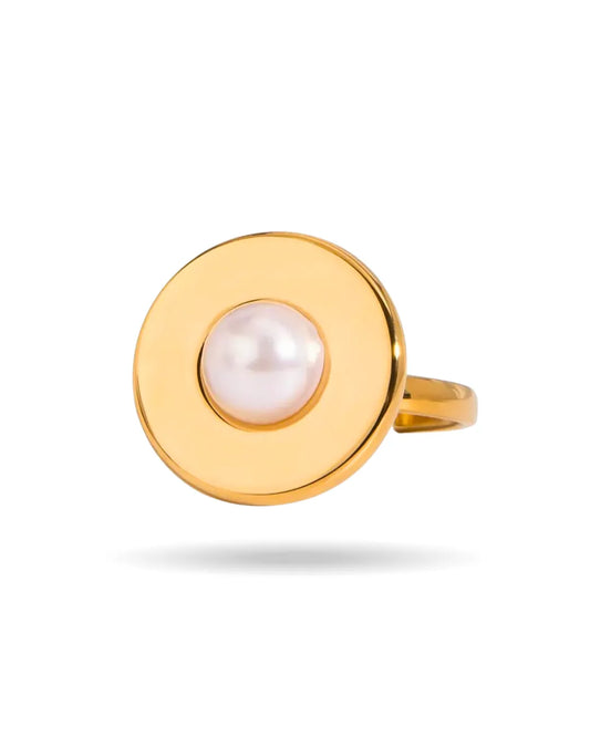 PEARL DISC RING
