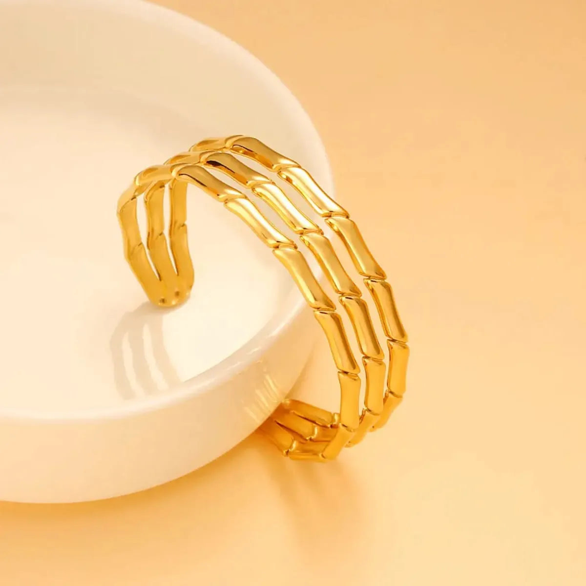 GOLDEN BAMBOO CUFF