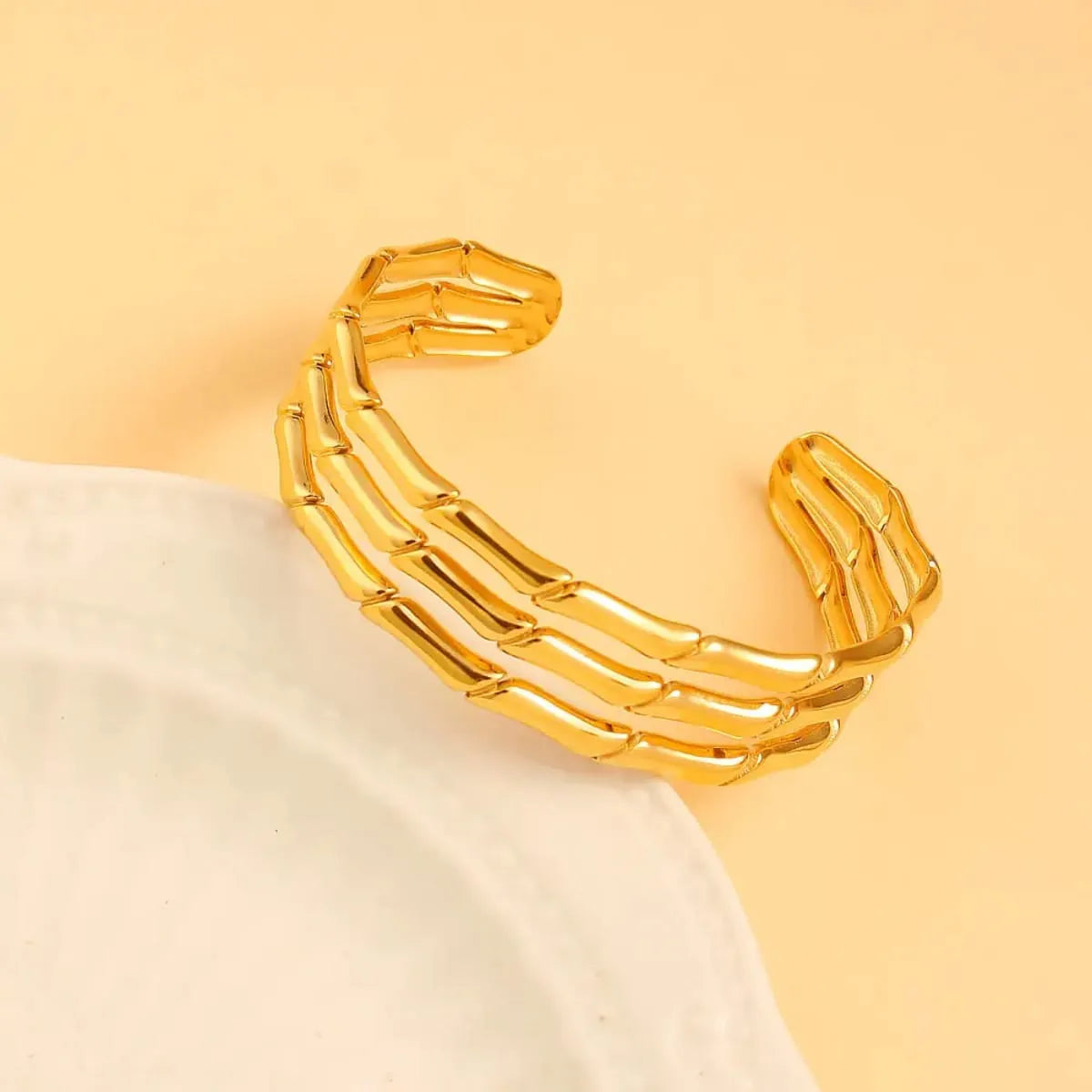 GOLDEN BAMBOO CUFF
