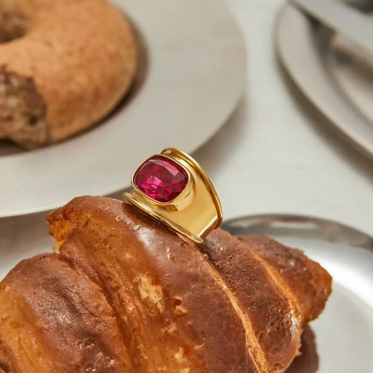 EMPRESS GARNET RING