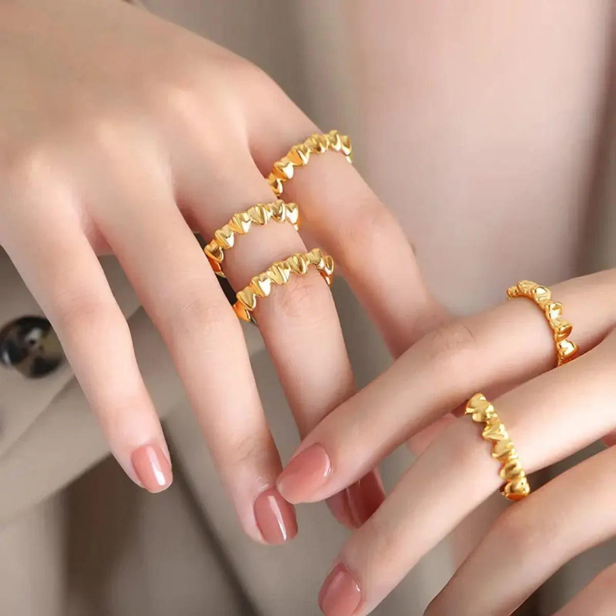 MINI HEART RING