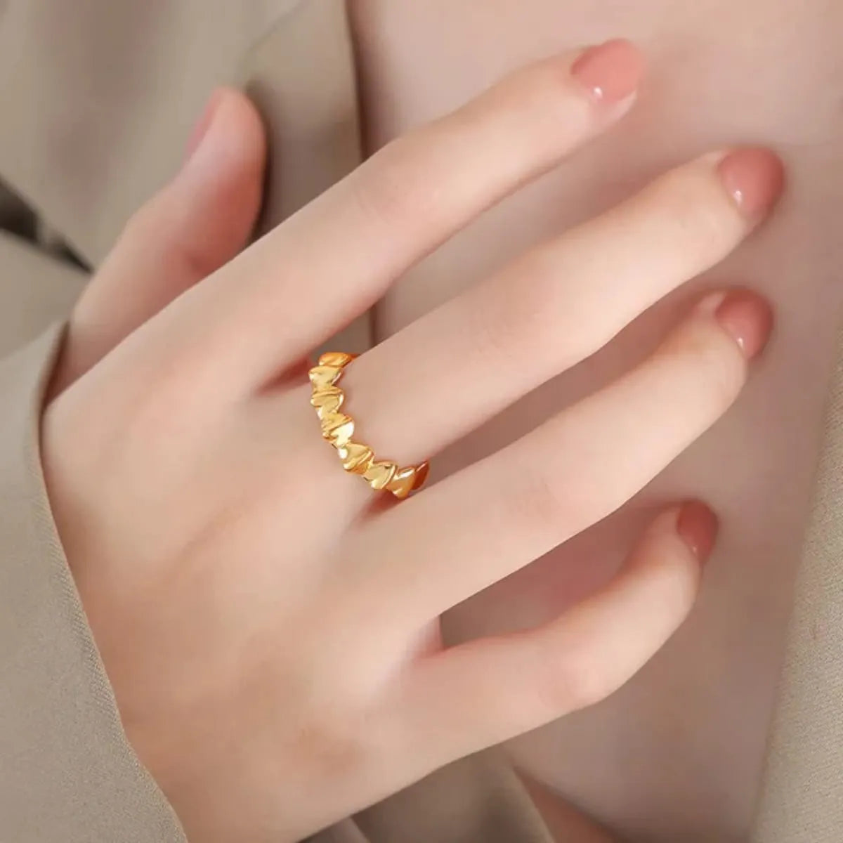 MINI HEART RING