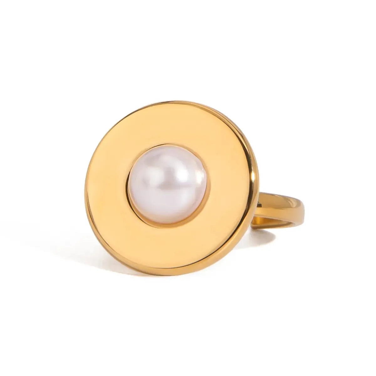 PEARL DISC RING