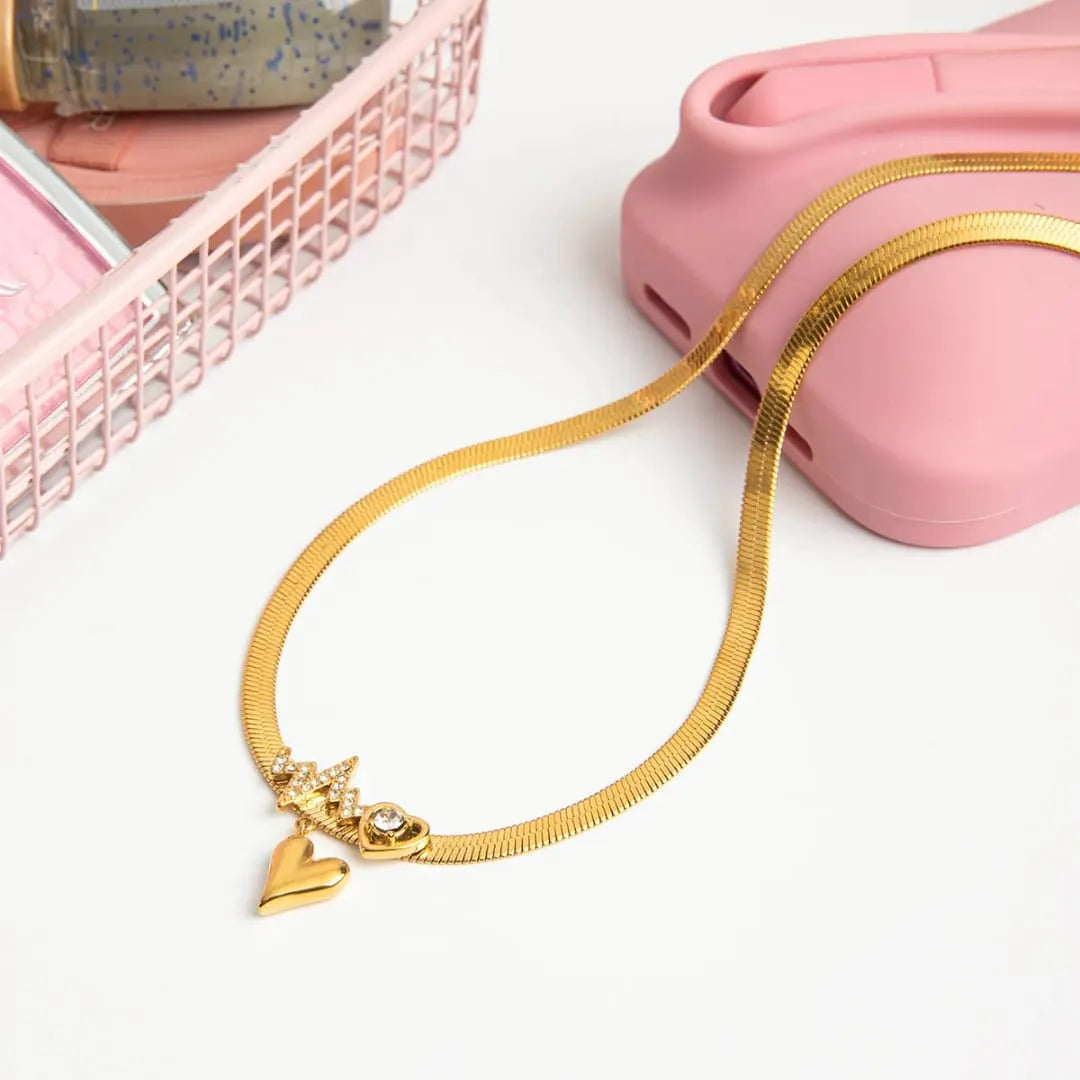 HEARTBEAT LOVE PENDANT NECKLACE