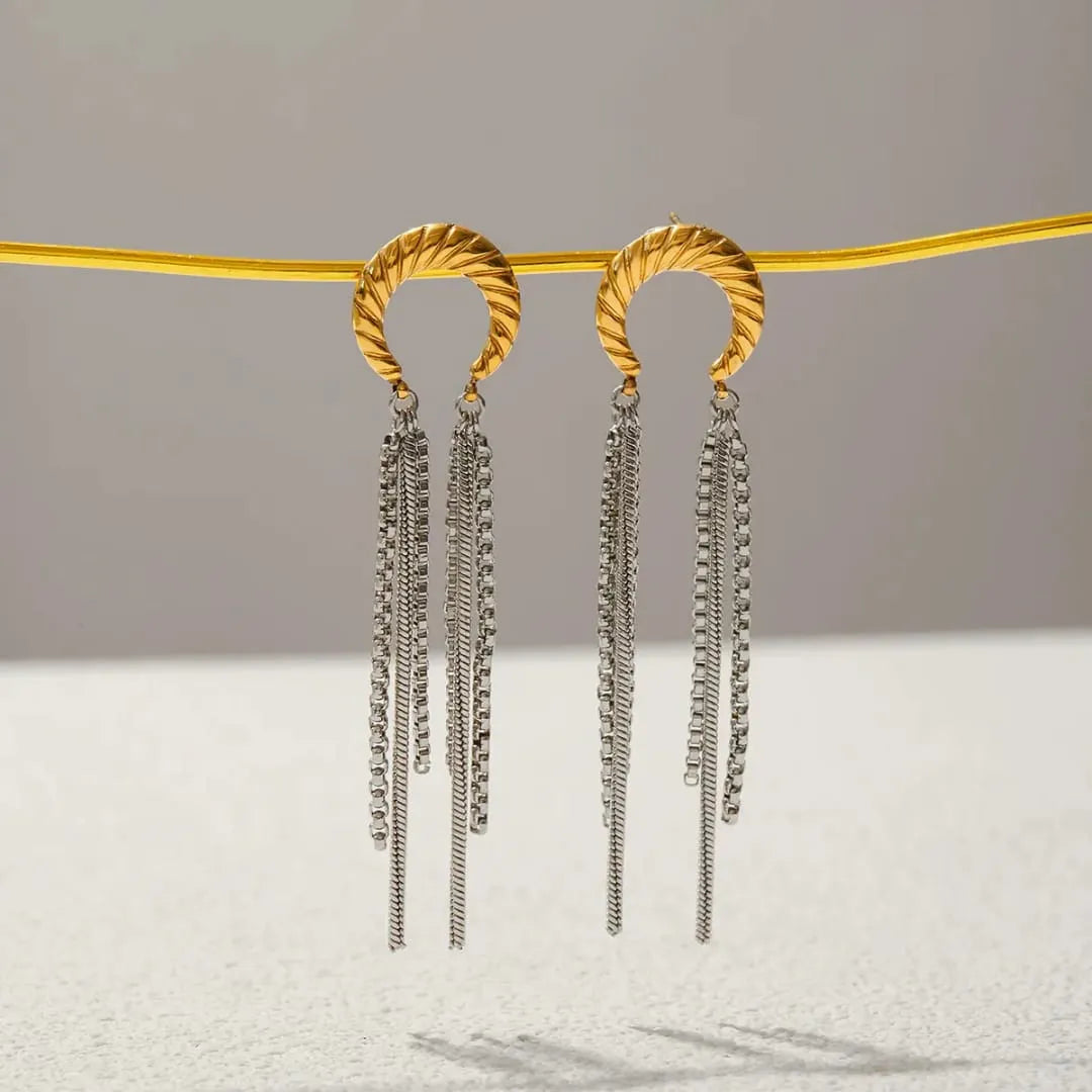 AURORA CASCADE DANGLE EARRINGS