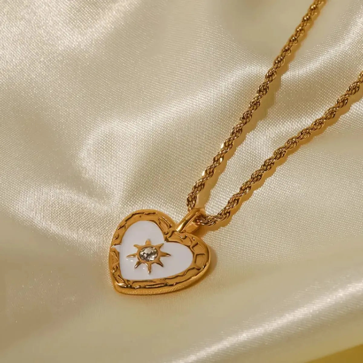 Celeste Heart Necklace