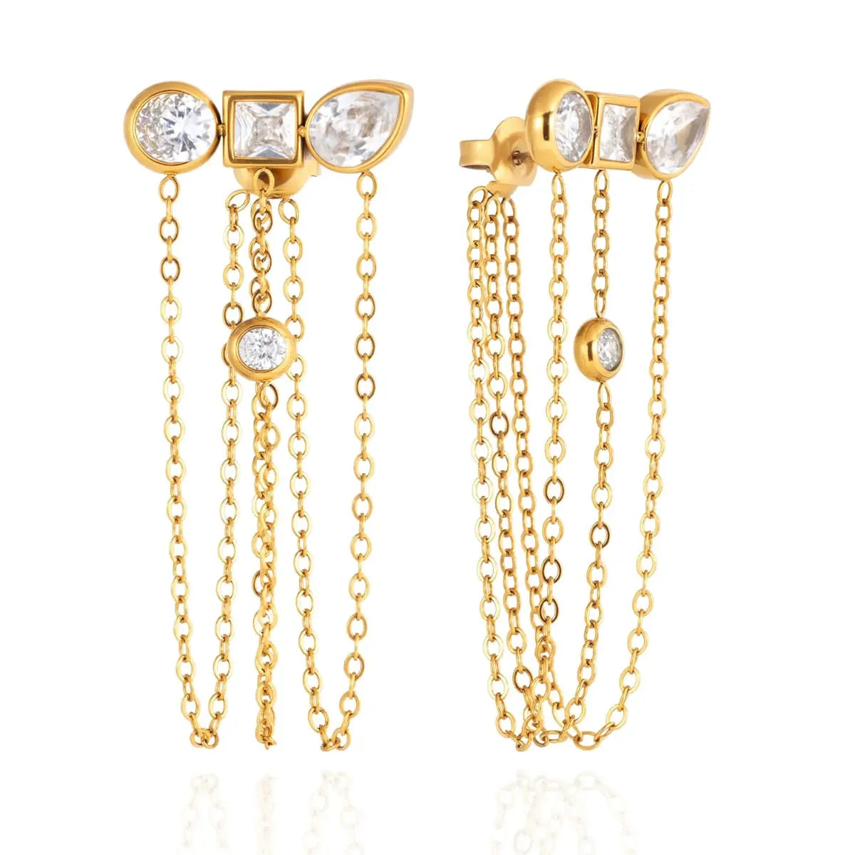Luxe Cascade Earrings