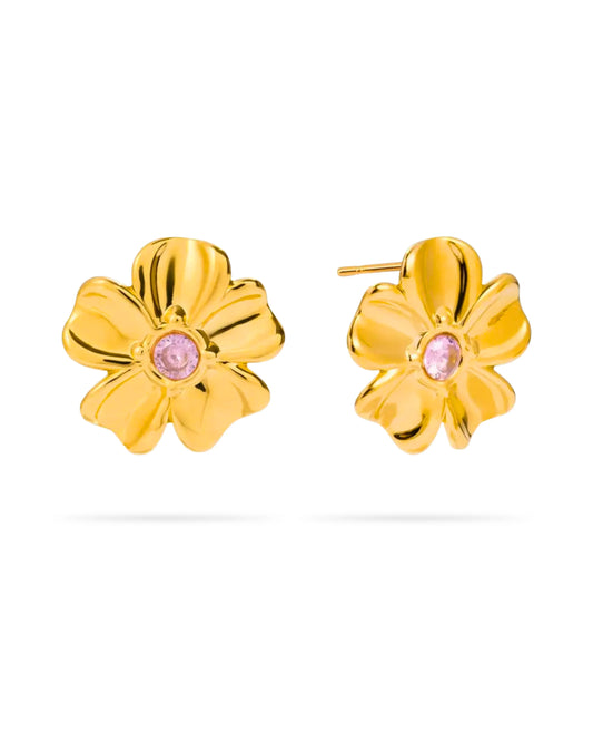 BLOSSOM PETAL STUD EARRINGS