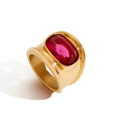 EMPRESS GARNET RING