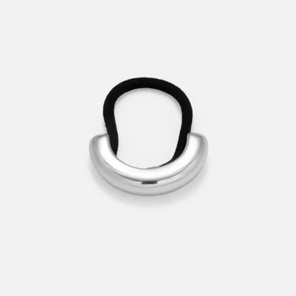 SILVER BUBBLE HAIR CUFF