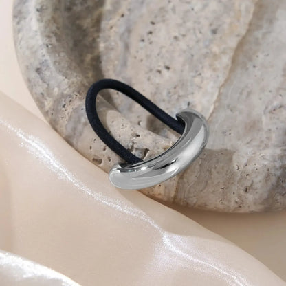 SILVER BUBBLE HAIR CUFF