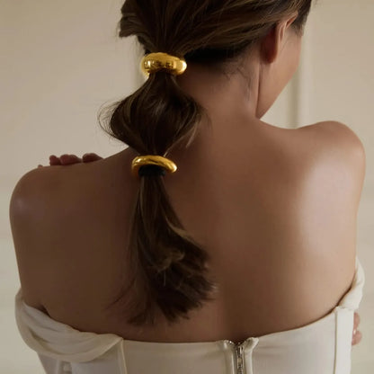 GOLD BUBBLE HAIR CUFF
