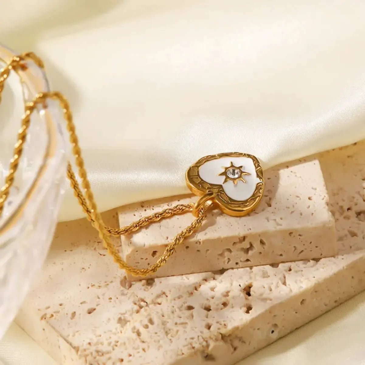 Celeste Heart Necklace