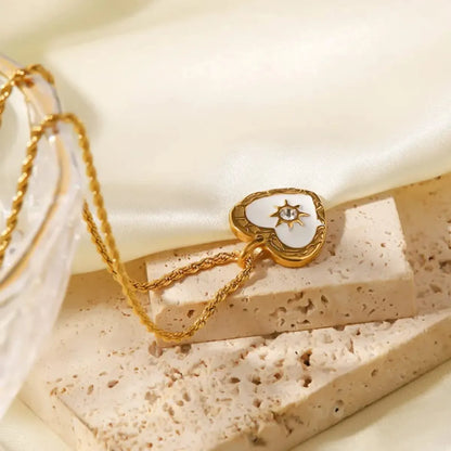 Celeste Heart Necklace