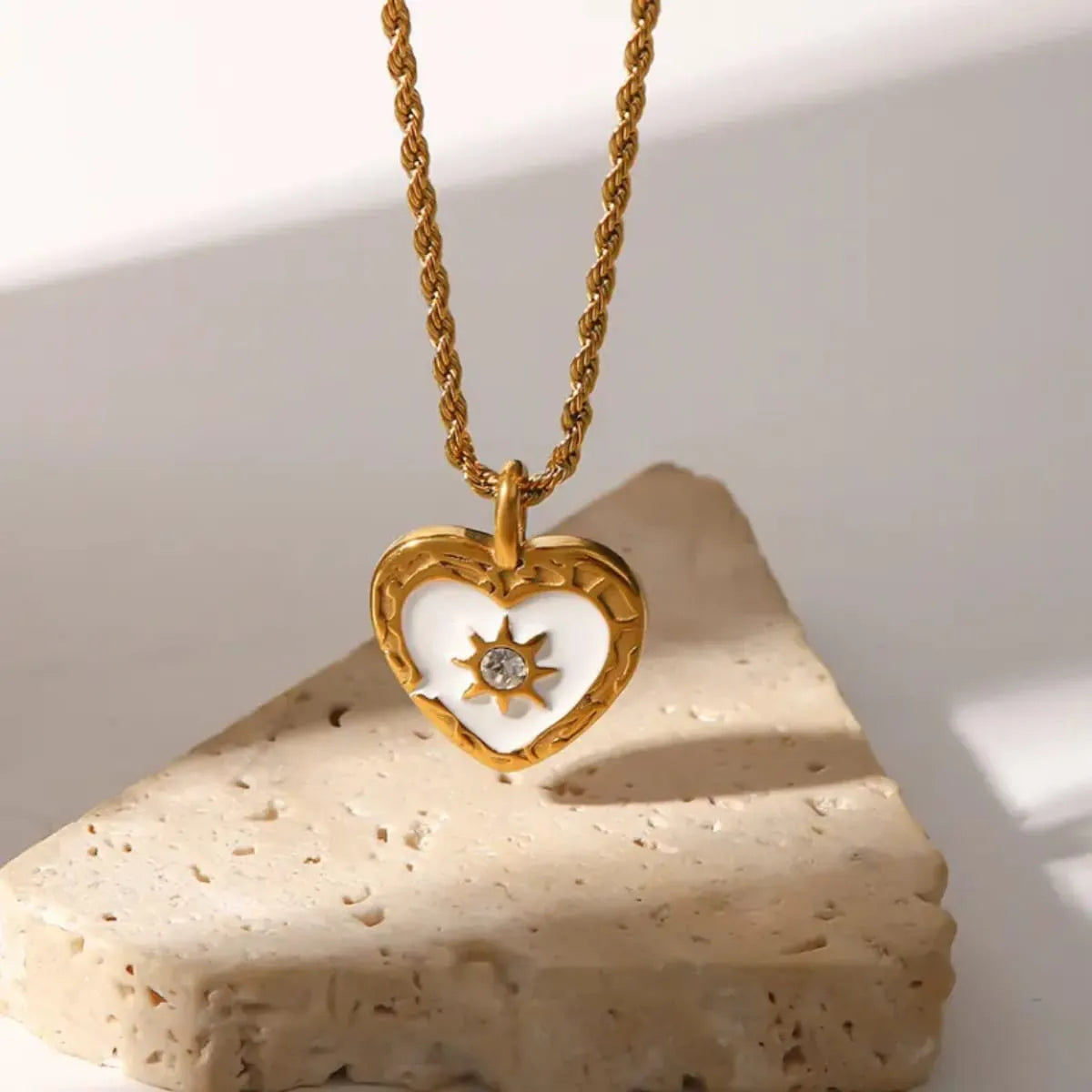 Celeste Heart Necklace
