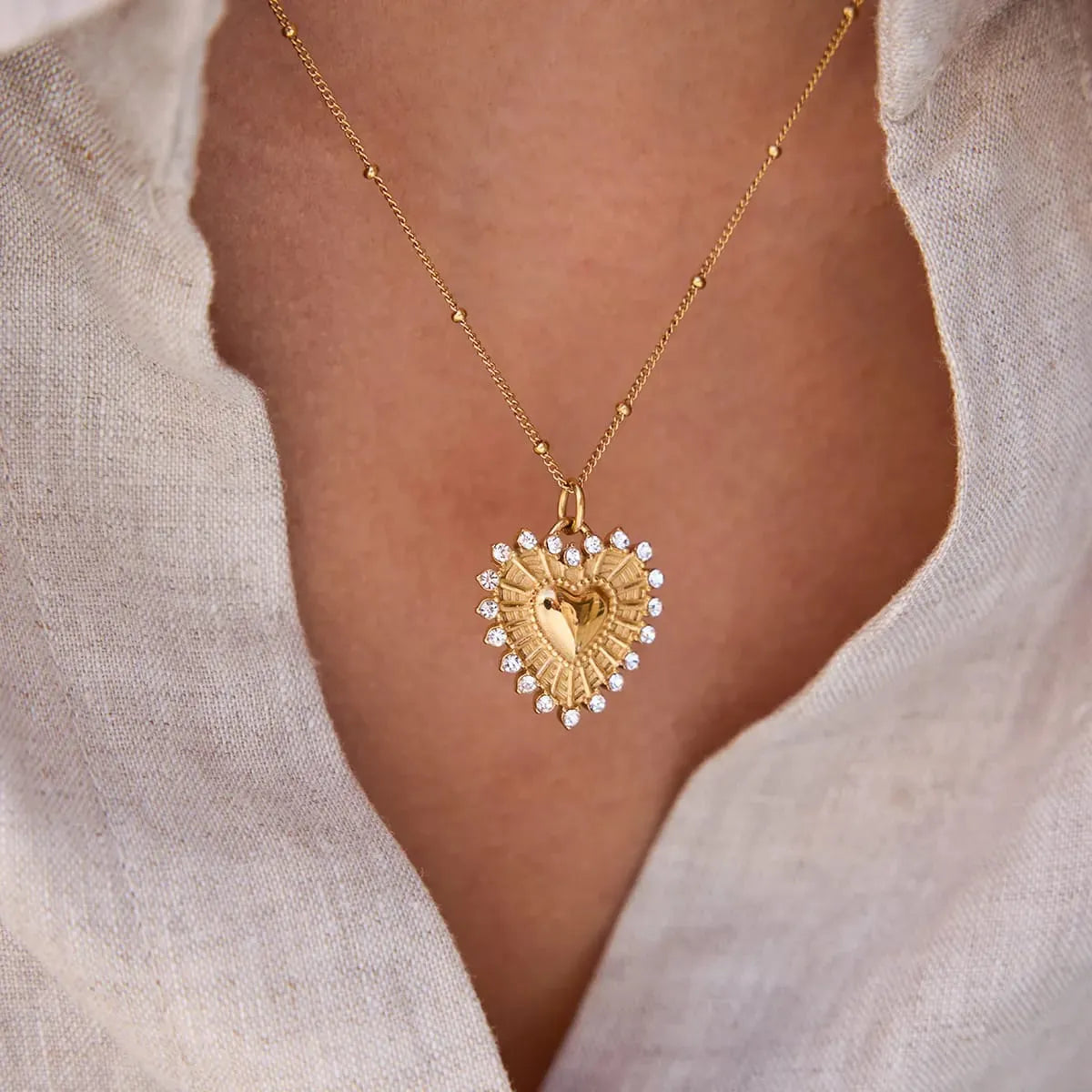 Radiant Heart Necklace
