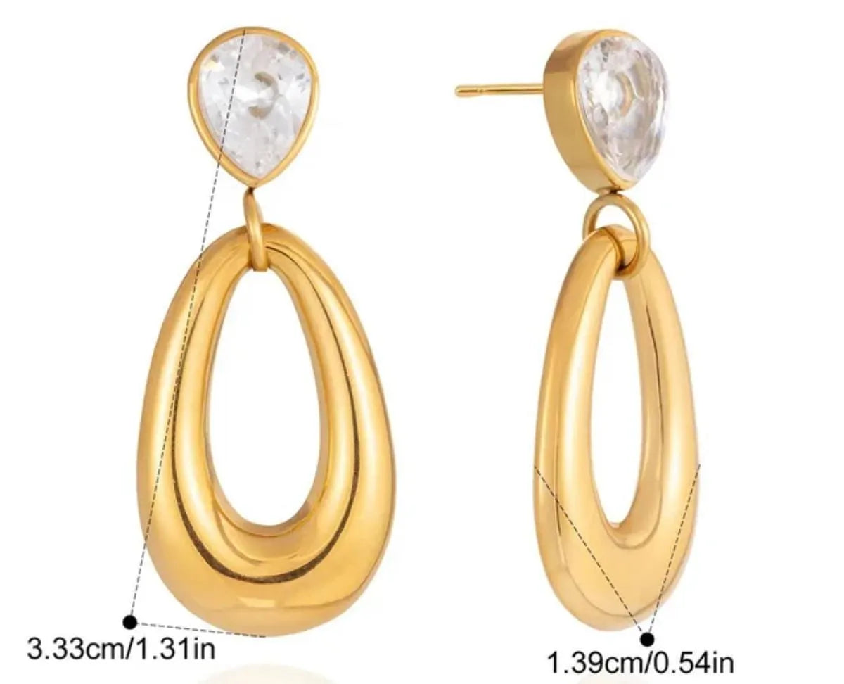 Aurora Teardrop Earrings