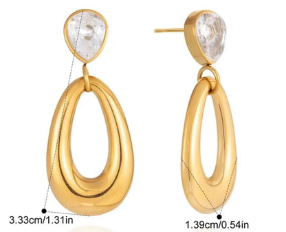 Aurora Teardrop Earrings