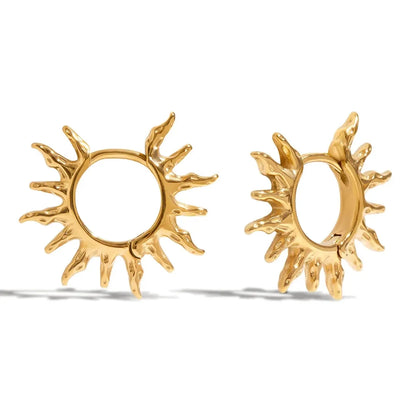 Solar Glow Hoops